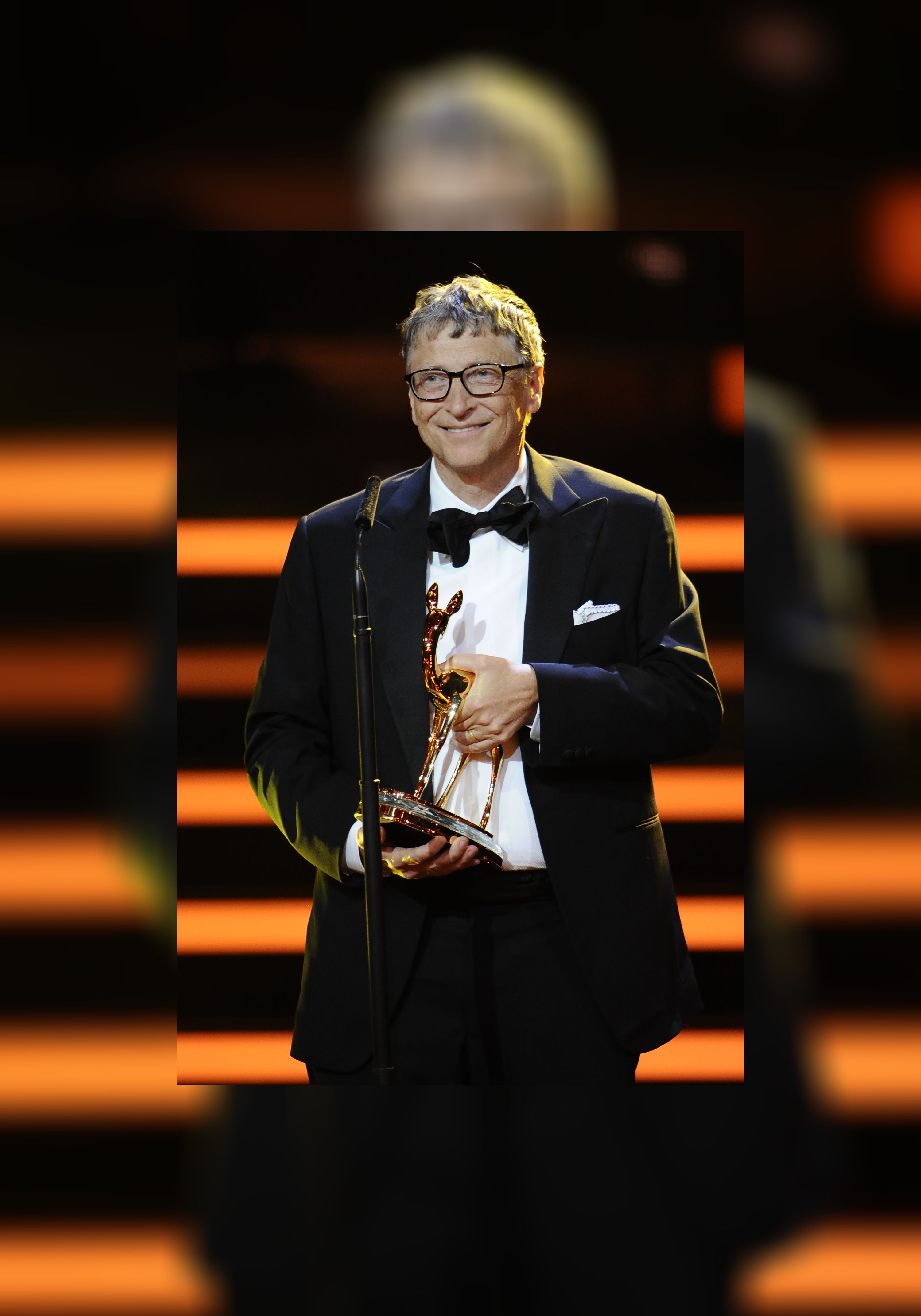 Bill Gates bei der BAMBI-Verleihung 2013.